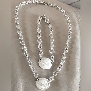 Tiffany & Co: Return To Tiffany Necklace and Bracelet Set